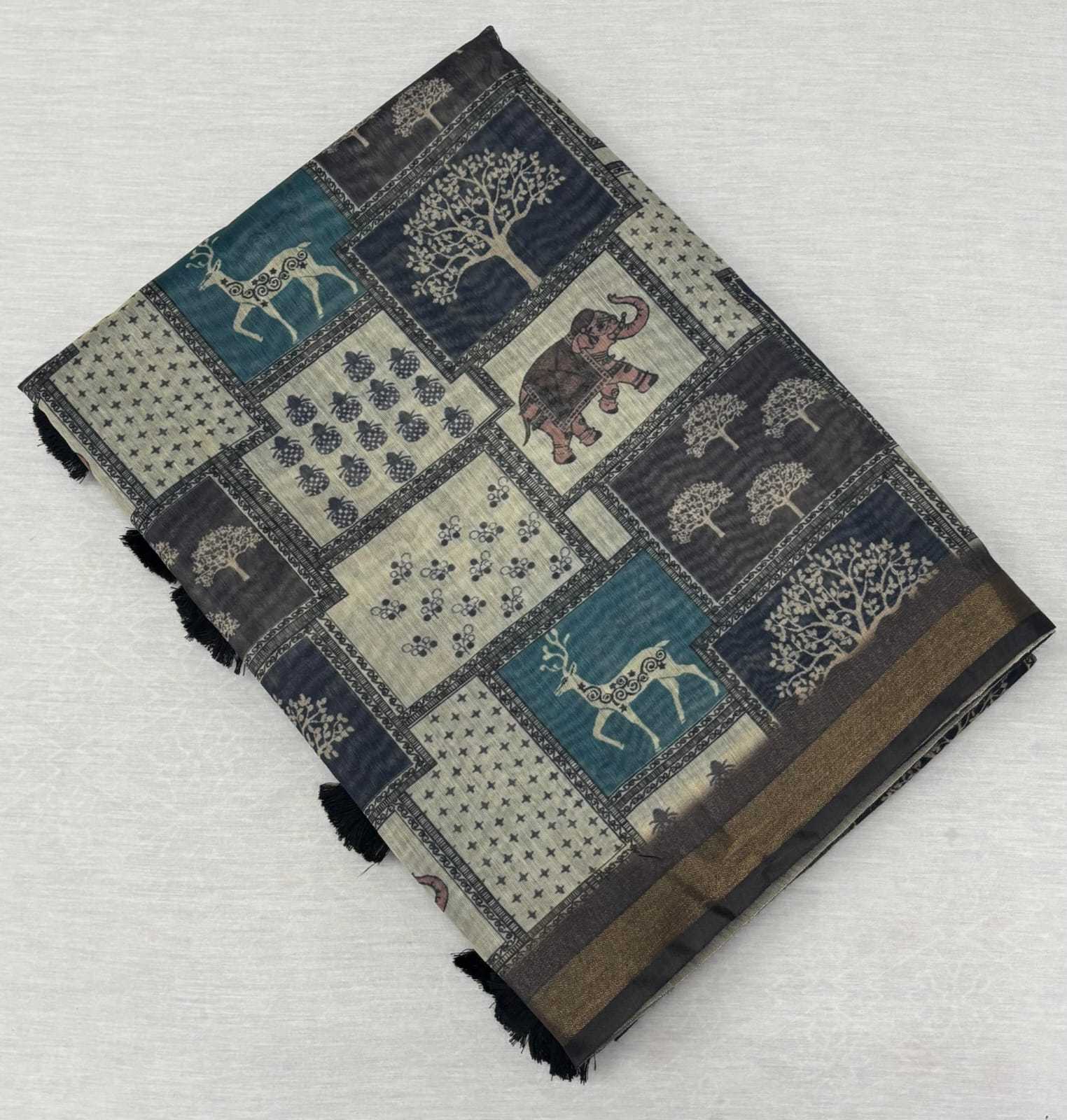 YNF Wholesale Cotton Printed Sarees KESH183 Collec | Surat Manufacturer