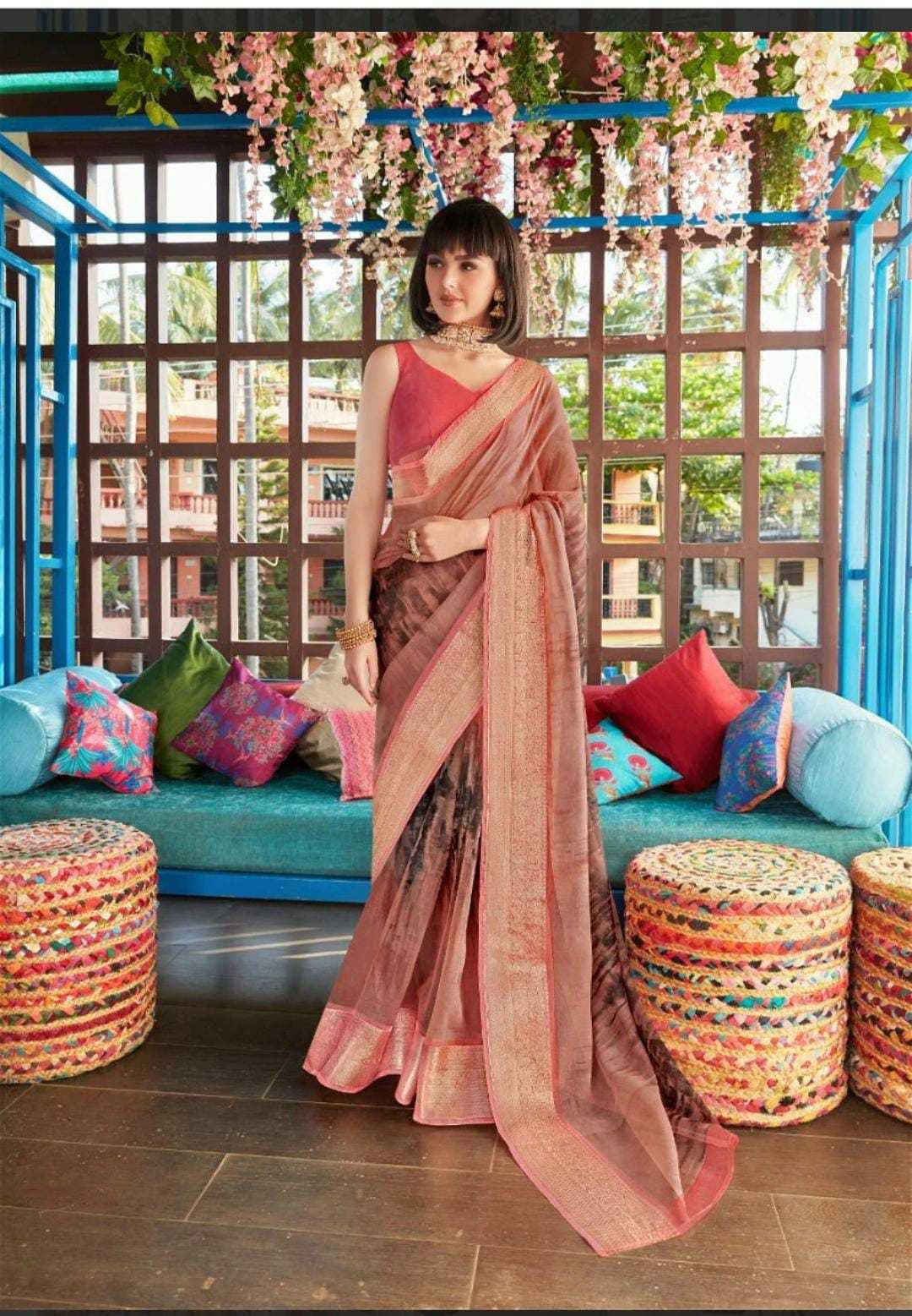 YNF Wholesale Organza Designer Sarees KESH183 With | Surat Manufacturer
