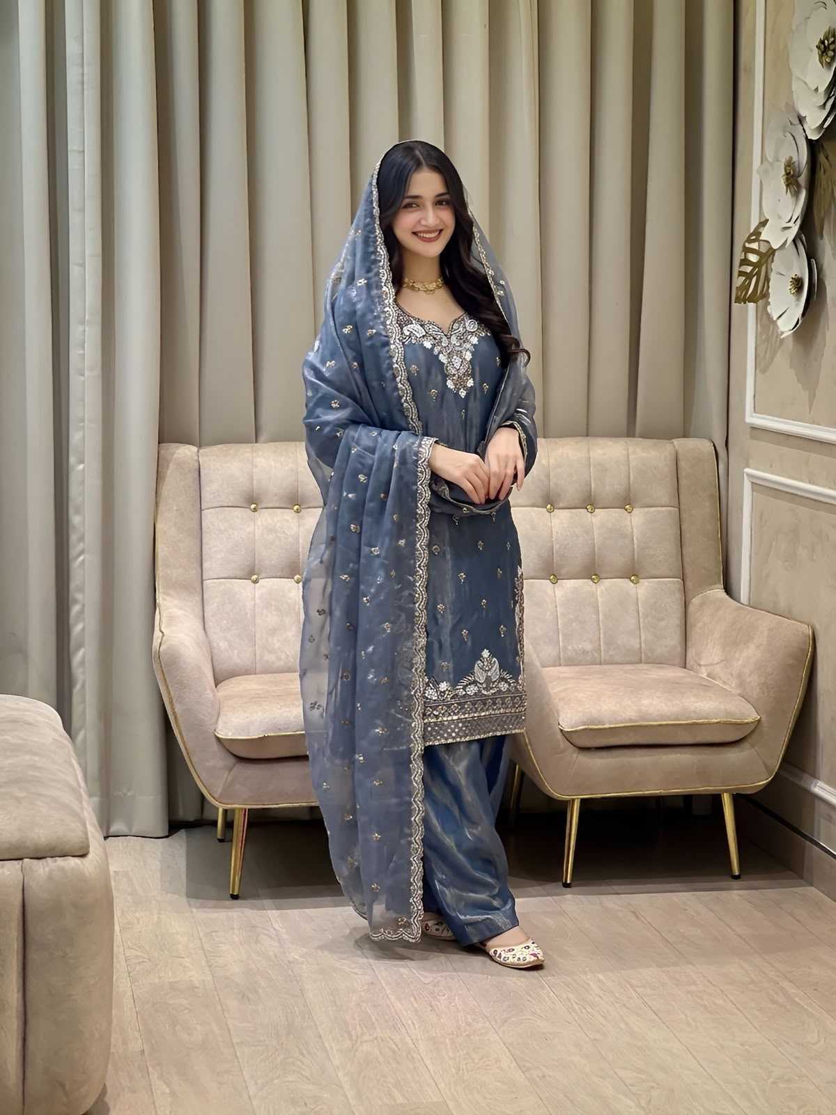 YNF Wholesale Fancy Embroidery Suits  | Surat Manufacturer