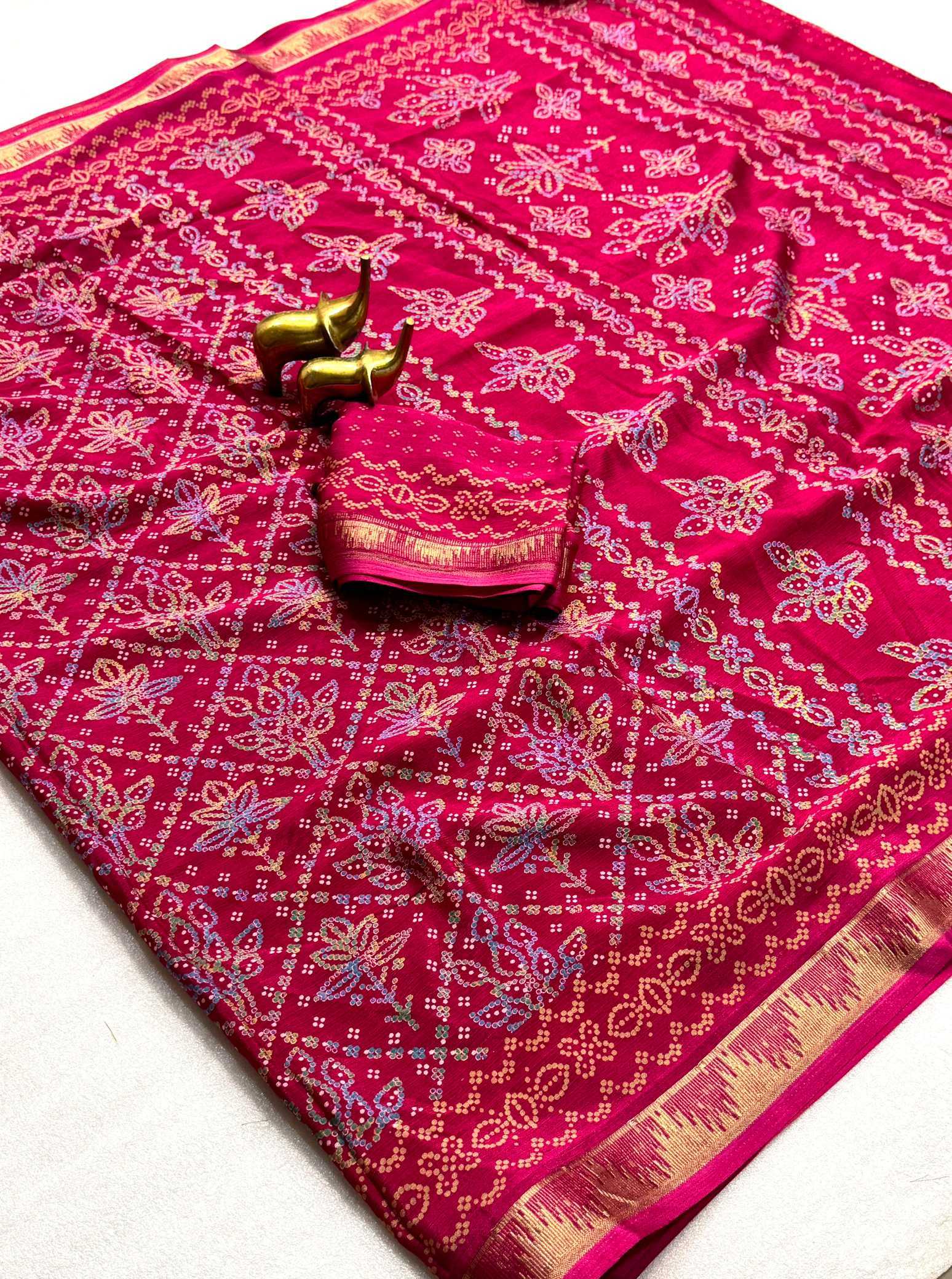 YNF Wholesale Chinon Silk Traditional Silk Sarees KESH187 Ahana | Surat Manufacturer