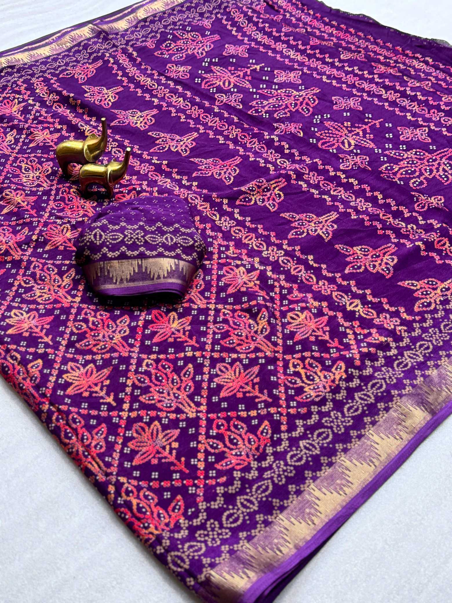 YNF Wholesale Chinon Silk Traditional Silk Sarees KESH187 Ahana | Surat Manufacturer