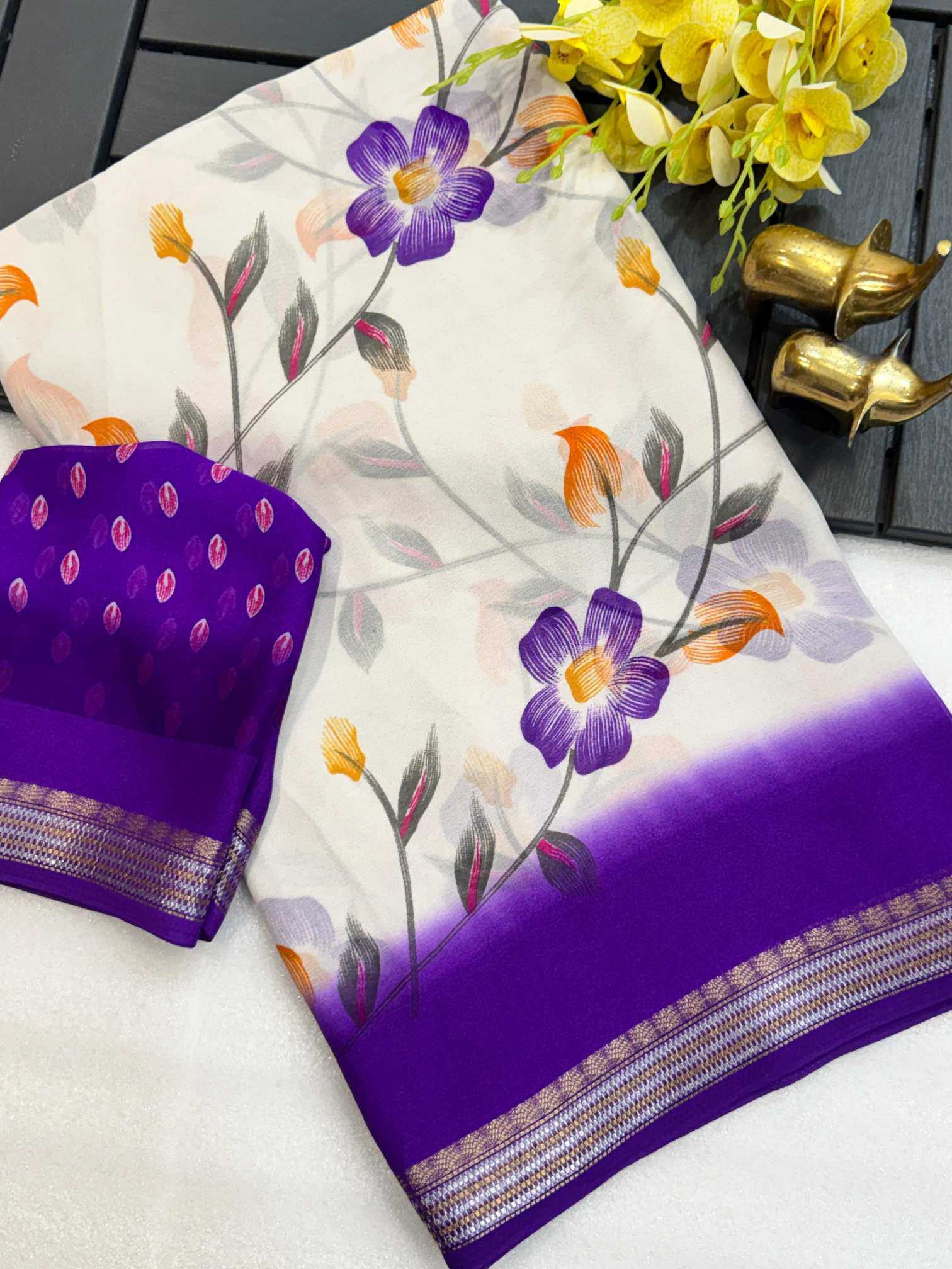 YNF Wholesale Heavy Silk Printed Silk Saree KESH187 Anvita | Surat Manufacturer