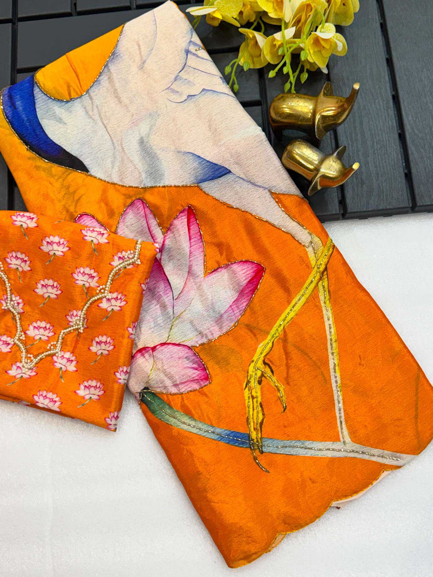 YNF Wholesale Chinon Silk Soft Silk Sarees KESH187 Archana | Surat Manufacturer