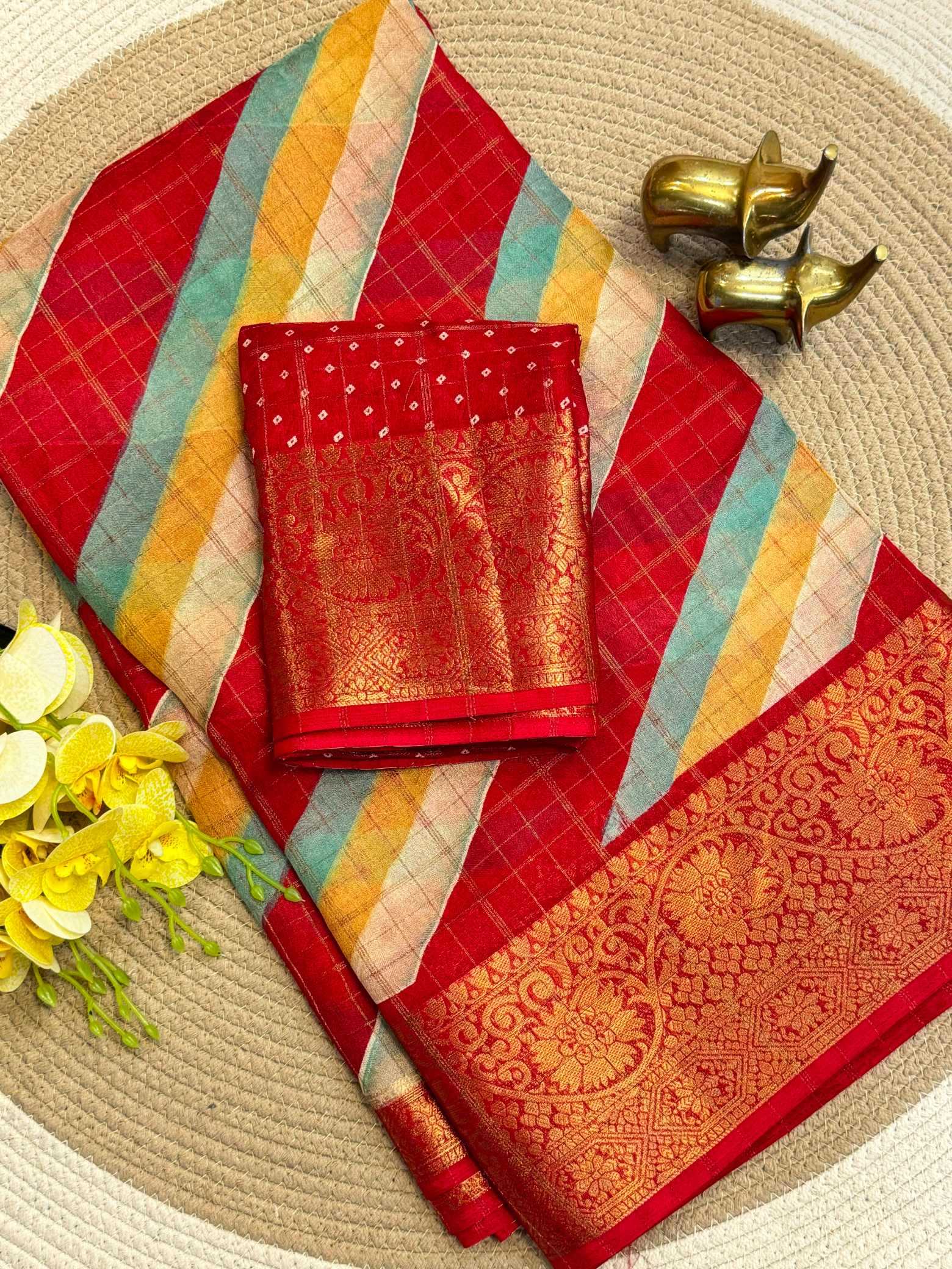 YNF Wholesale Fancy Printed Sarees KESH187 Arika | Surat Manufacturer