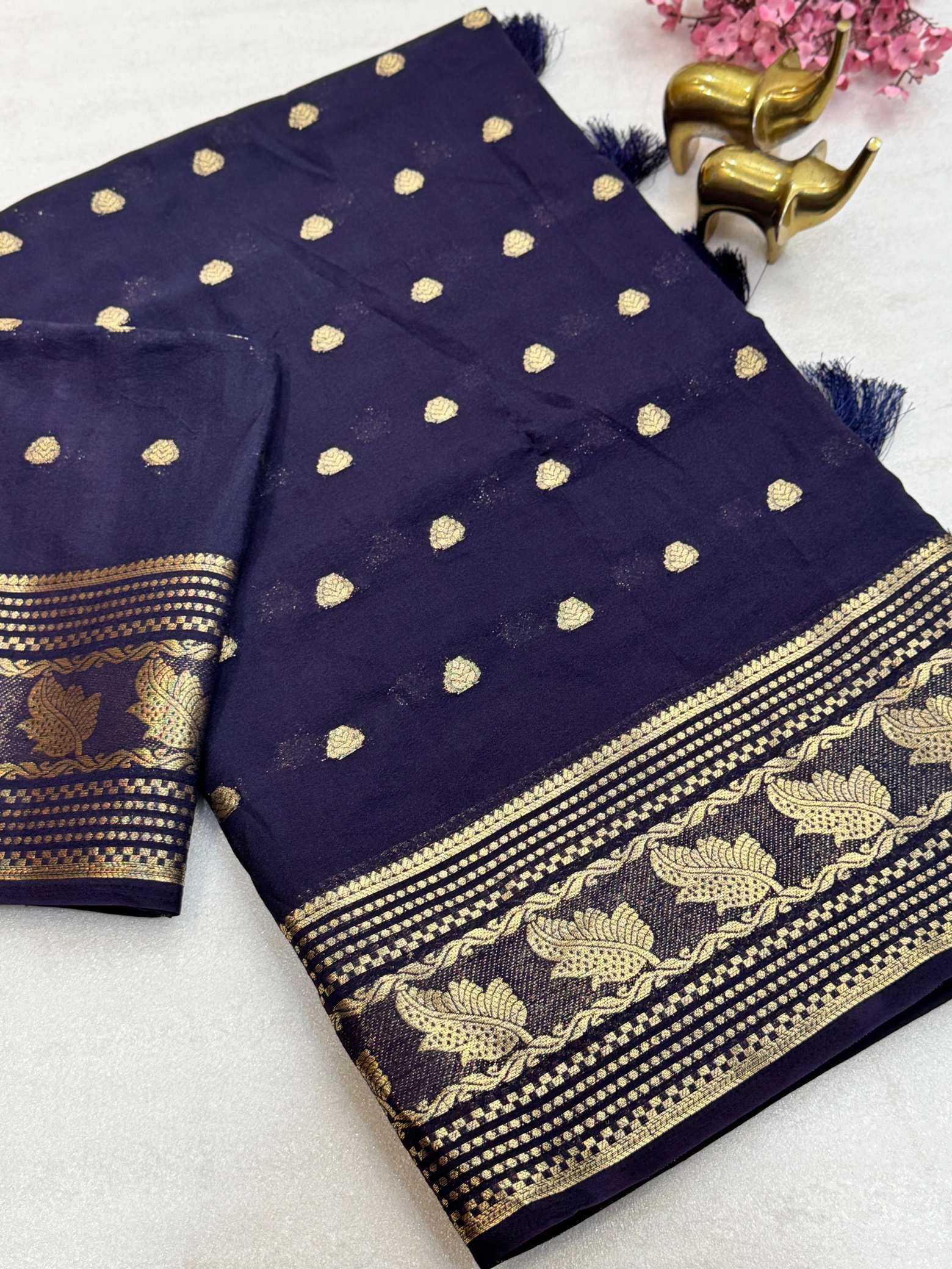 YNF Wholesale Viscose Designer Sarees KESH187 Candy | Surat Manufacturer