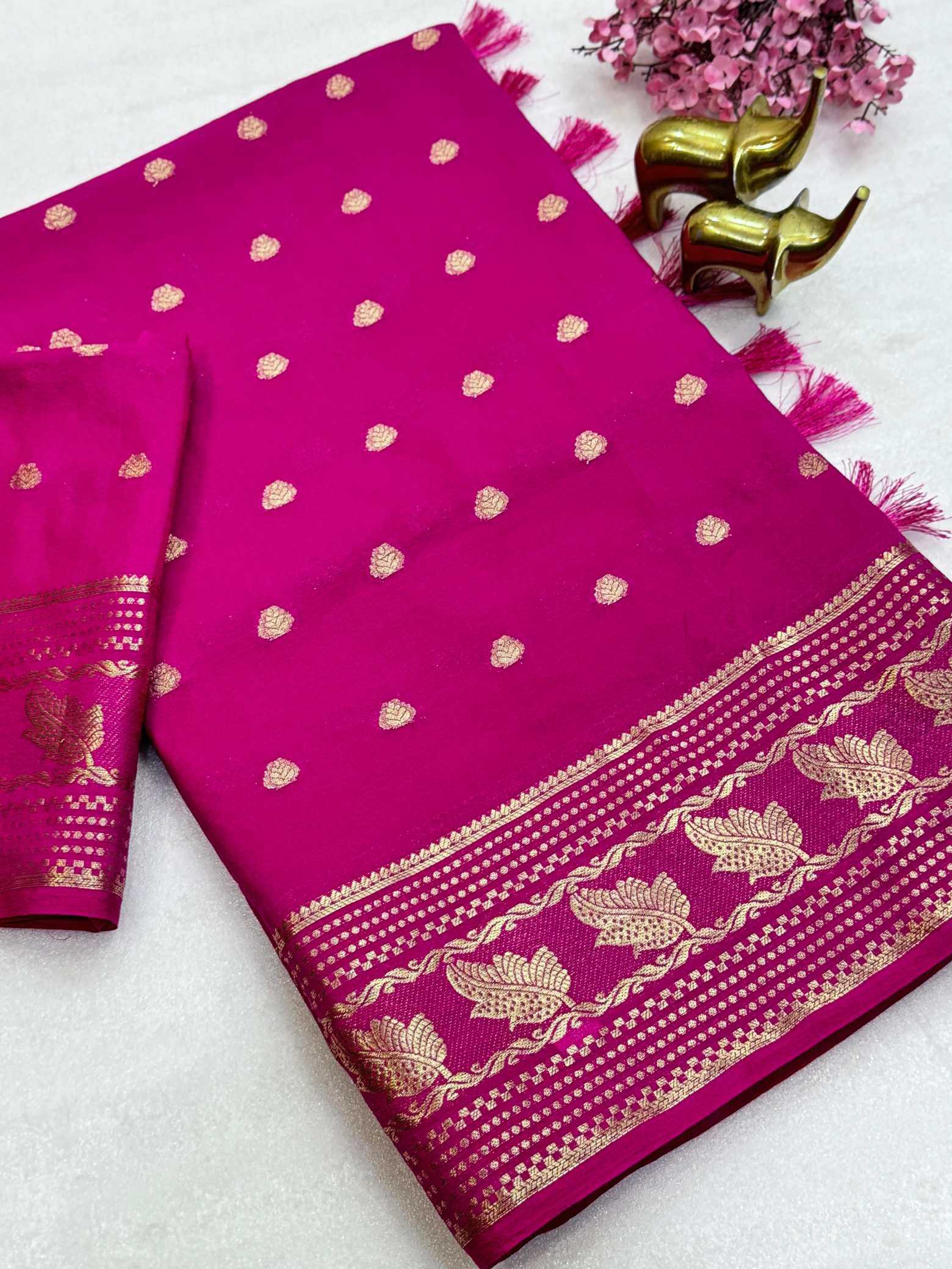YNF Wholesale Viscose Designer Sarees KESH187 Candy | Surat Manufacturer
