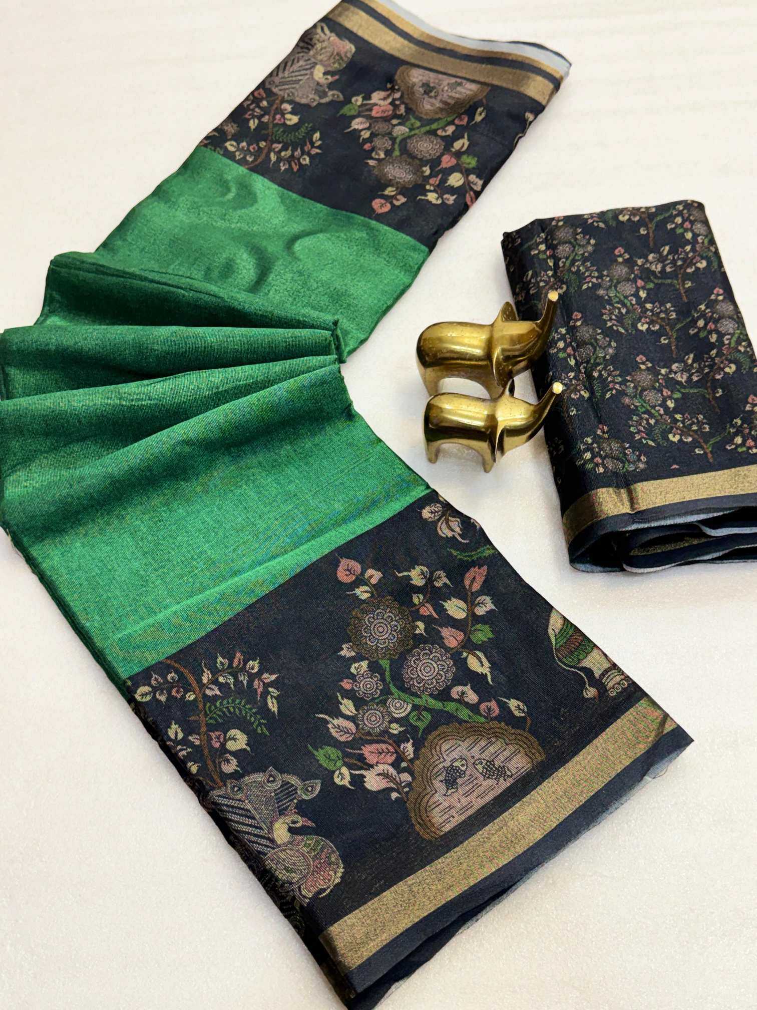 YNF Wholesale Silk Printed Silk Saree KESH187 Charmi | Surat Manufacturer