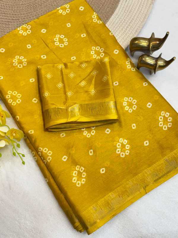 YNF Wholesale Chinon Silk Printed Sarees  | Surat Manufacturer