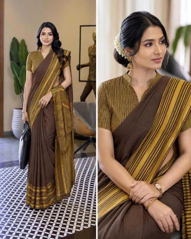 YNF Wholesale Crepe Silk Designer Sarees  | Surat Manufacturer