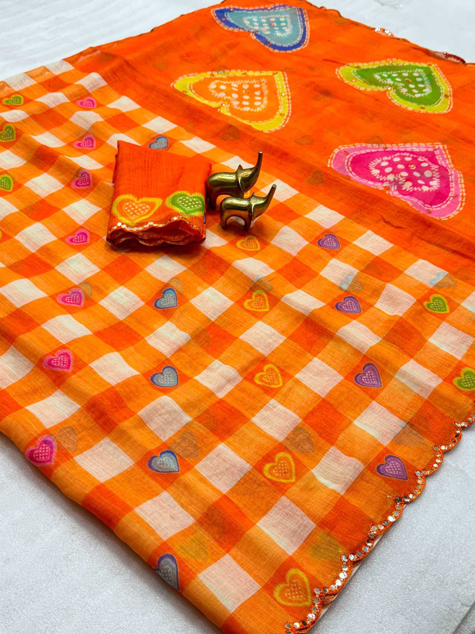YNF Wholesale Cotton Printed Sarees KESH187 Dilwale | Surat Manufacturer
