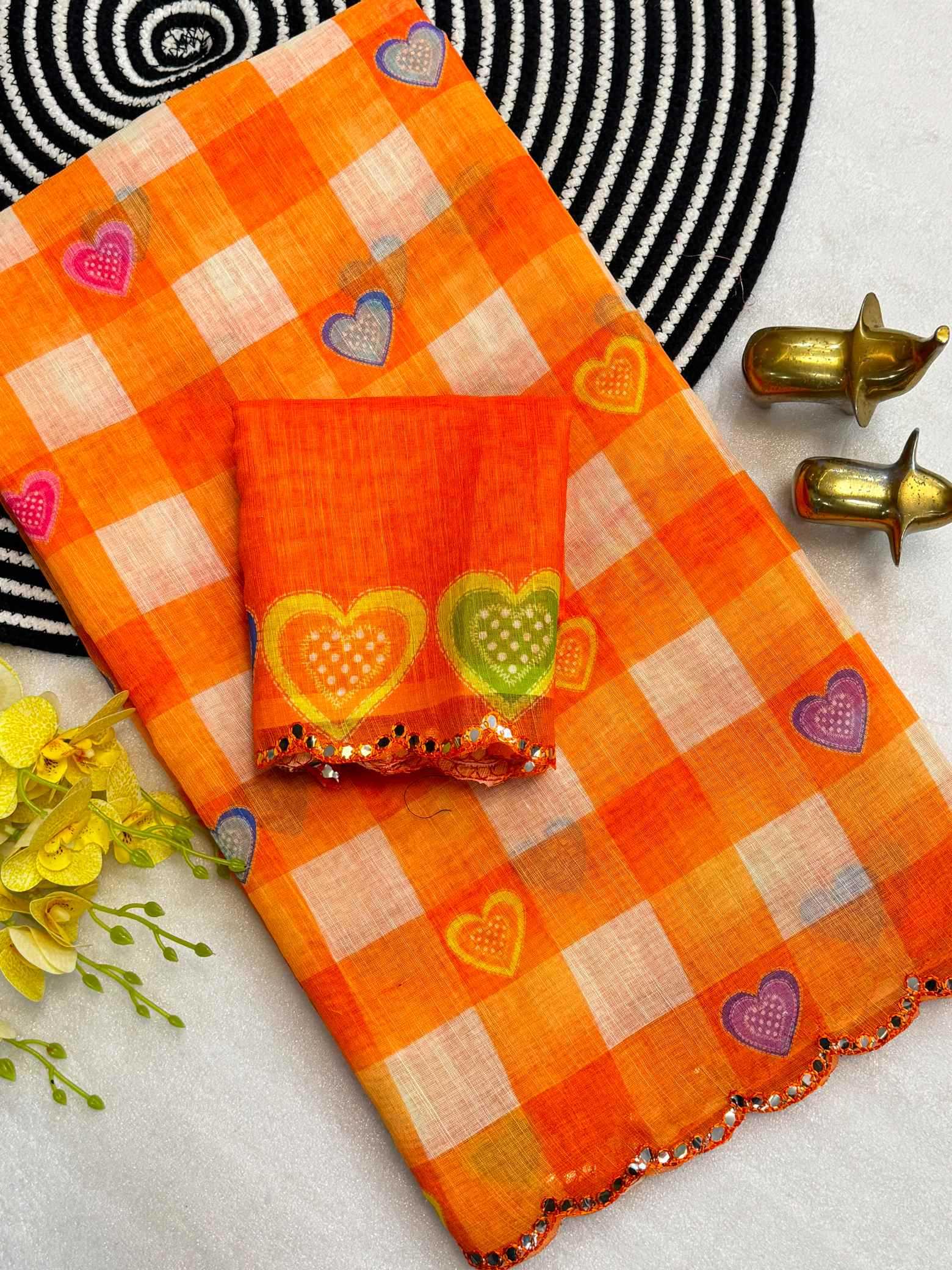YNF Wholesale Cotton Printed Sarees  | Surat Manufacturer