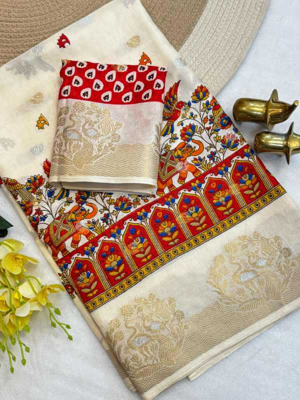 YNF Wholesale Dola Silk Kalamkari Sarees  | Surat Manufacturer