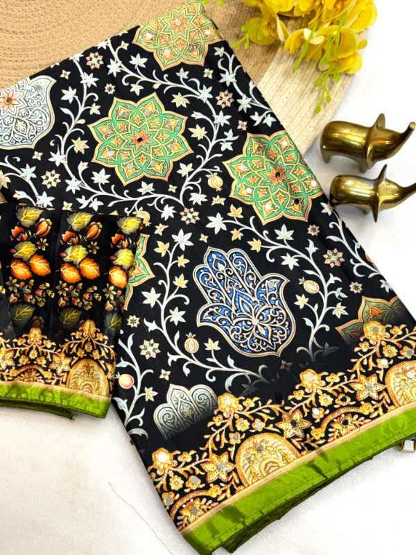 YNF Wholesale Chinon Designer Sarees  | Surat Manufacturer