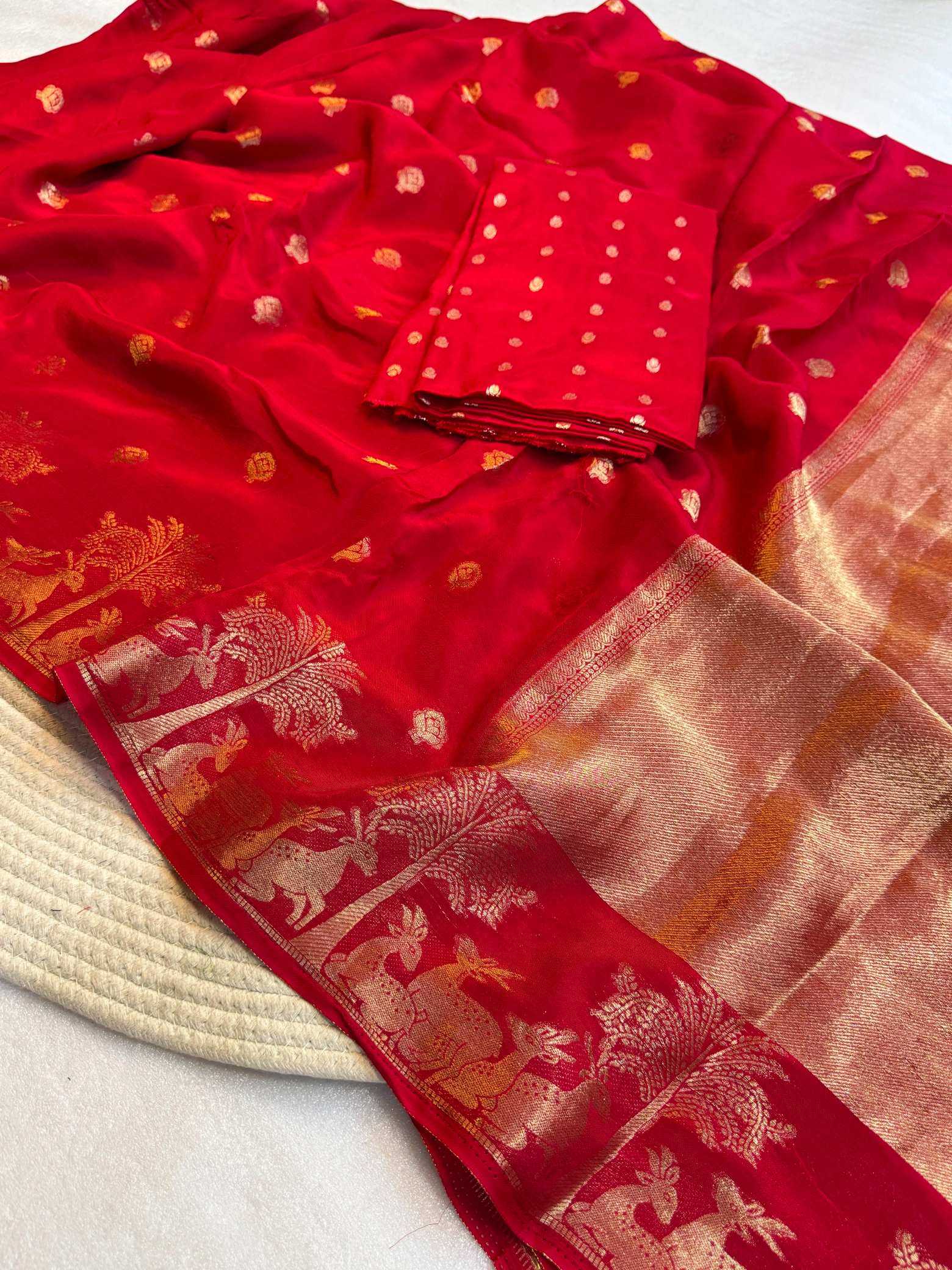 YNF Wholesale Crepe Silk Traditional Silk Sarees KESH187 Gargi | Surat Manufacturer