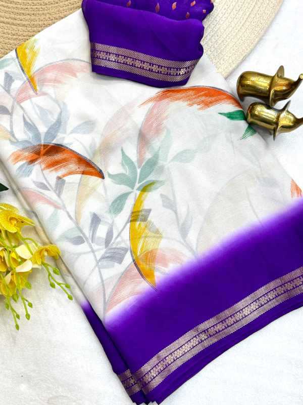 YNF Wholesale Georgette Printed Sarees KESH187 Gette | Surat Manufacturer