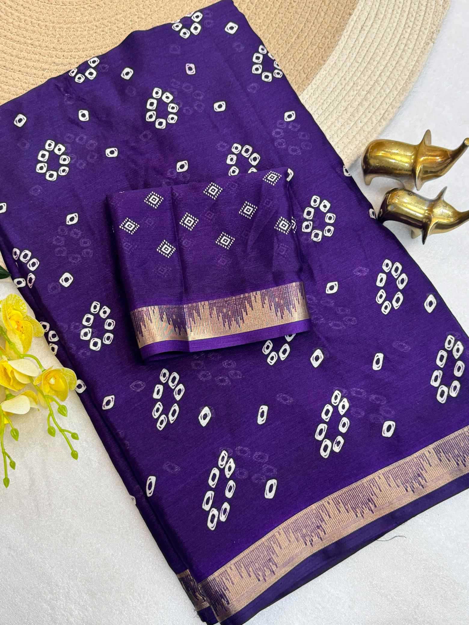 YNF Wholesale Chinon Silk Heavy Silk Sarees  | Surat Manufacturer