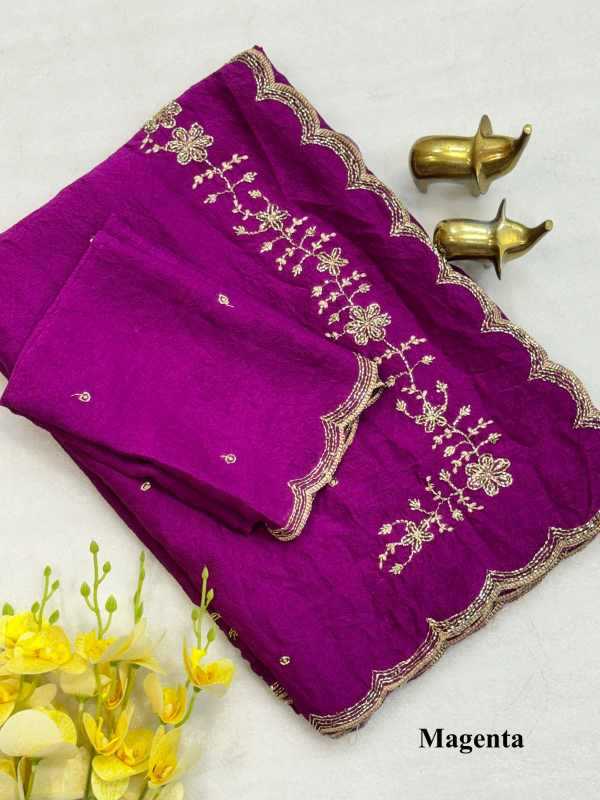 YNF Wholesale Silk Printed Sarees  | Surat Manufacturer
