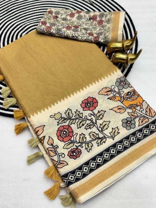 YNF Wholesale Silk Printed Sarees  | Surat Manufacturer