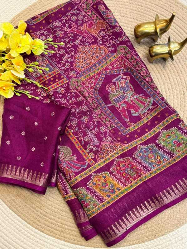 YNF Wholesale Dull Moss Designer Sarees  | Surat Manufacturer