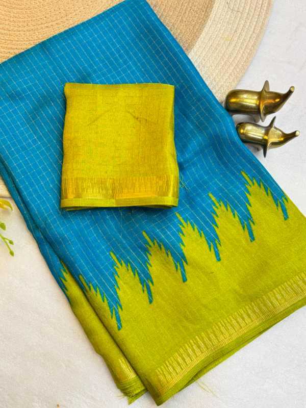 YNF Wholesale Chinon Printed Sarees  | Surat Manufacturer
