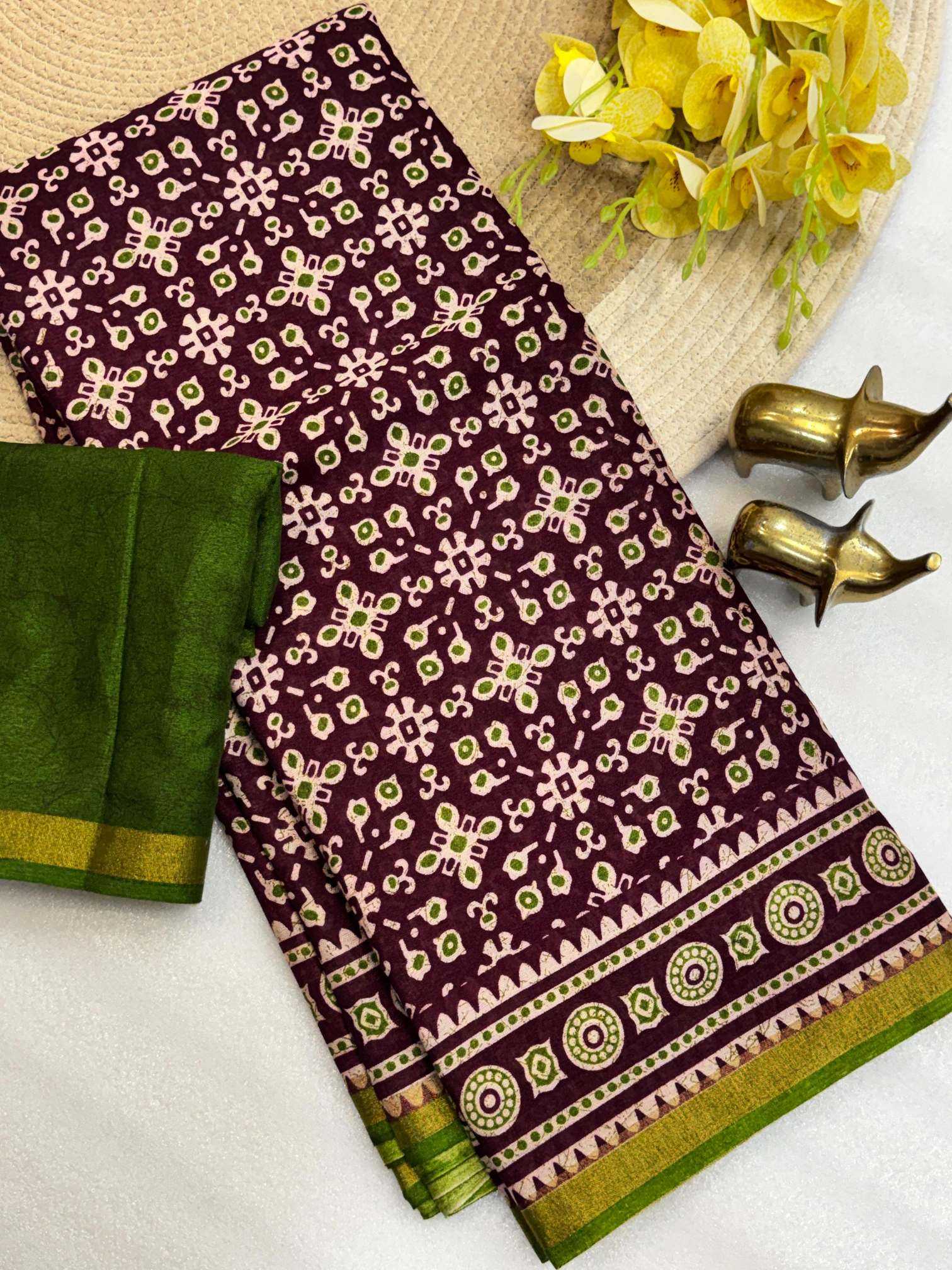 YNF Wholesale Cotton Designer Sarees KESH187 Panika | Surat Manufacturer