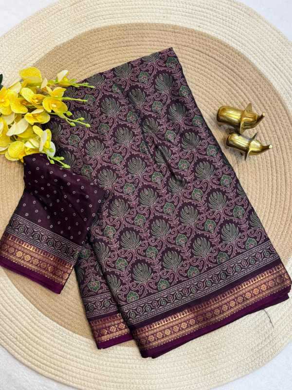 YNF Wholesale Cotton Printed Sarees  | Surat Manufacturer