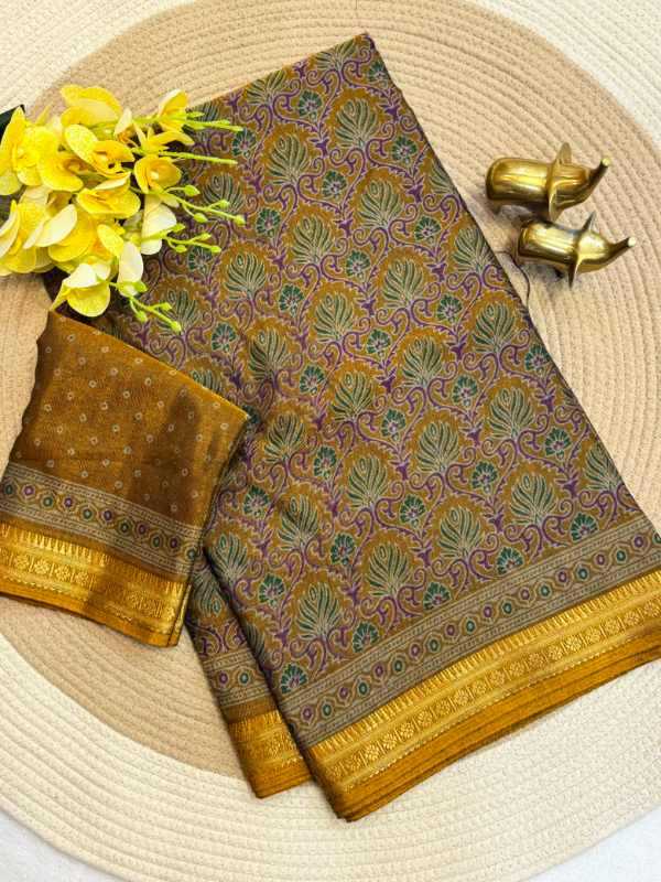 YNF Wholesale Cotton Printed Sarees  | Surat Manufacturer