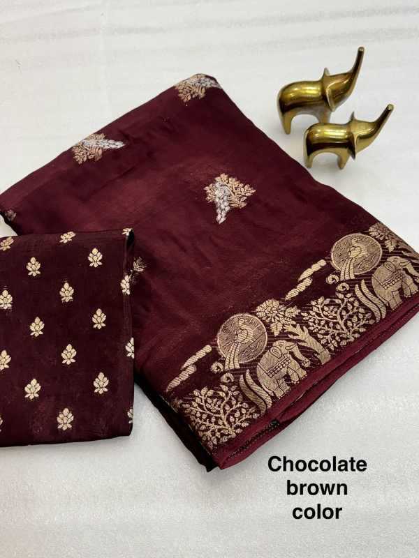 YNF Wholesale Viscose Jacquard Saree KESH187 Silk | Surat Manufacturer