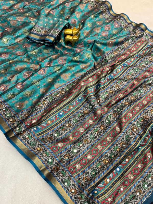 YNF Wholesale Silk Printed Sarees  | Surat Manufacturer
