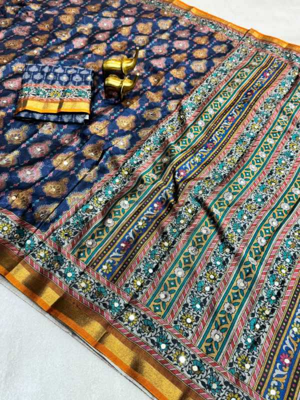 YNF Wholesale Silk Printed Sarees  | Surat Manufacturer