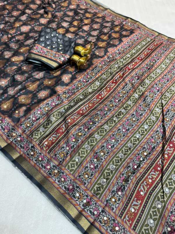 YNF Wholesale Silk Printed Sarees  | Surat Manufacturer