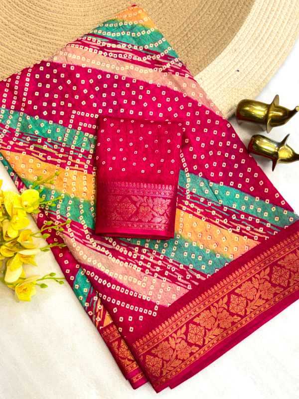 YNF Wholesale Dola Silk Printed Sarees  | Surat Manufacturer