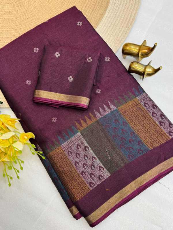 YNF Wholesale Cotton Designer Sarees KESH187 URE | Surat Manufacturer