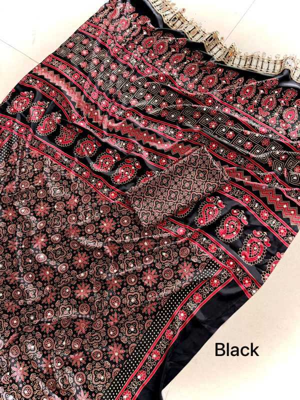 YNF Wholesale Satin Printed Sarees  | Surat Manufacturer