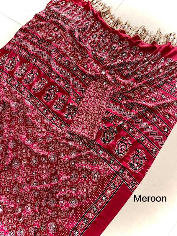 YNF Wholesale Satin Printed Sarees  | Surat Manufacturer