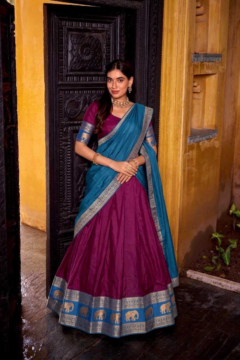 YNF Wholesale Jacquard Traditional Lehenga  | Surat Manufacturer