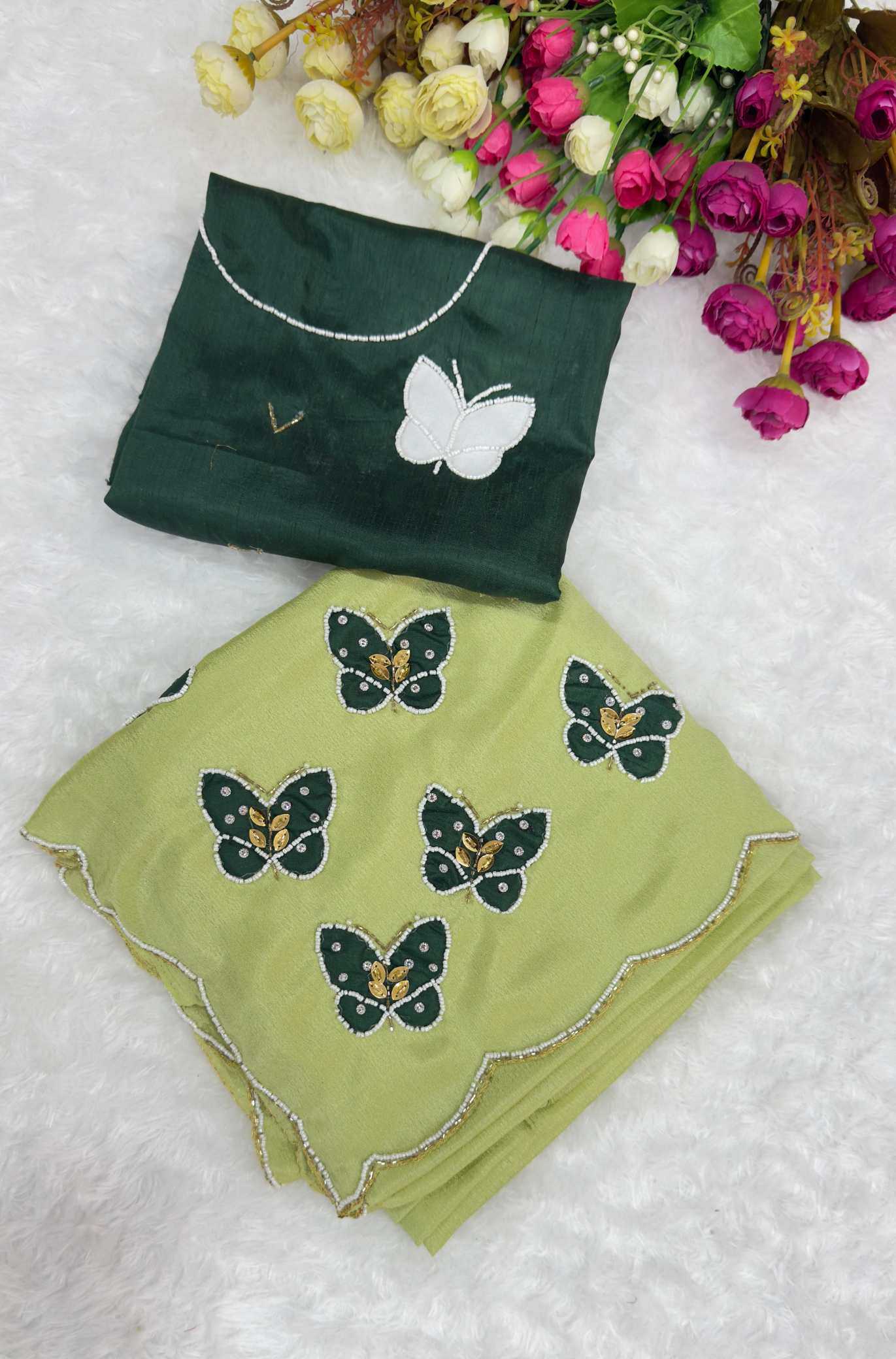 YNF Wholesale Chiffon Designer Sarees  | Surat Manufacturer