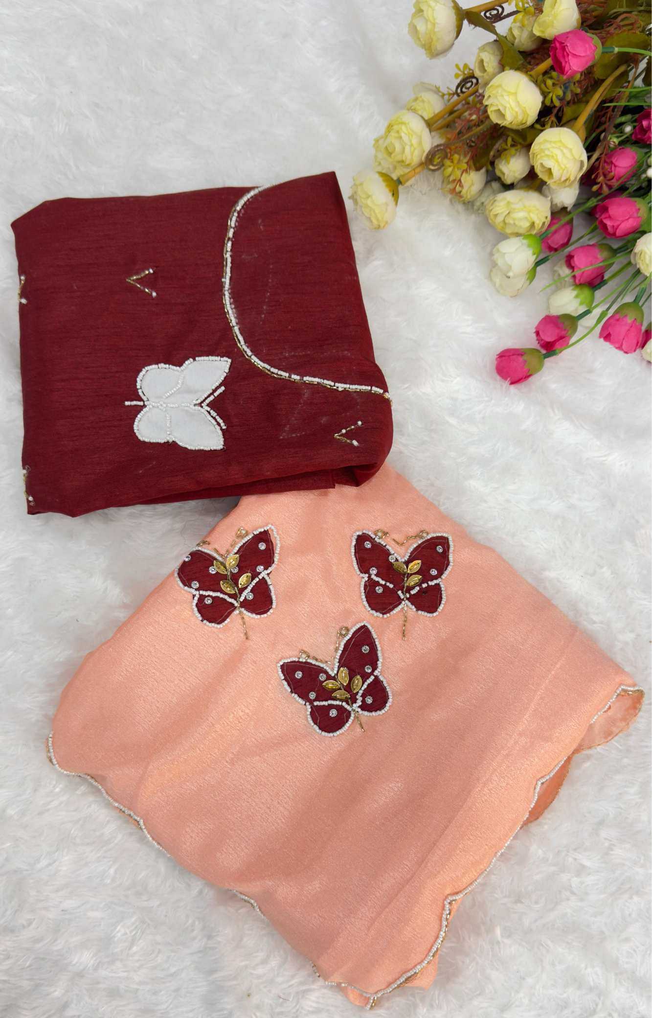 YNF Wholesale Chiffon Designer Sarees  | Surat Manufacturer