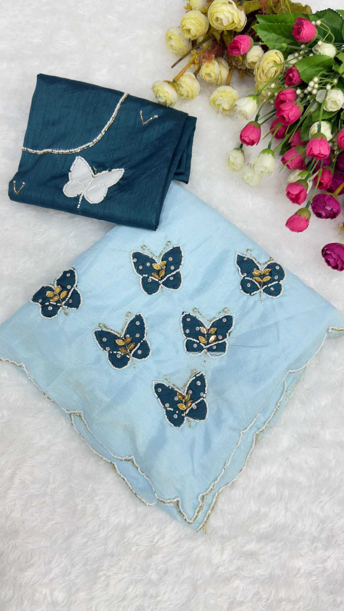 YNF Wholesale Chiffon Designer Sarees  | Surat Manufacturer