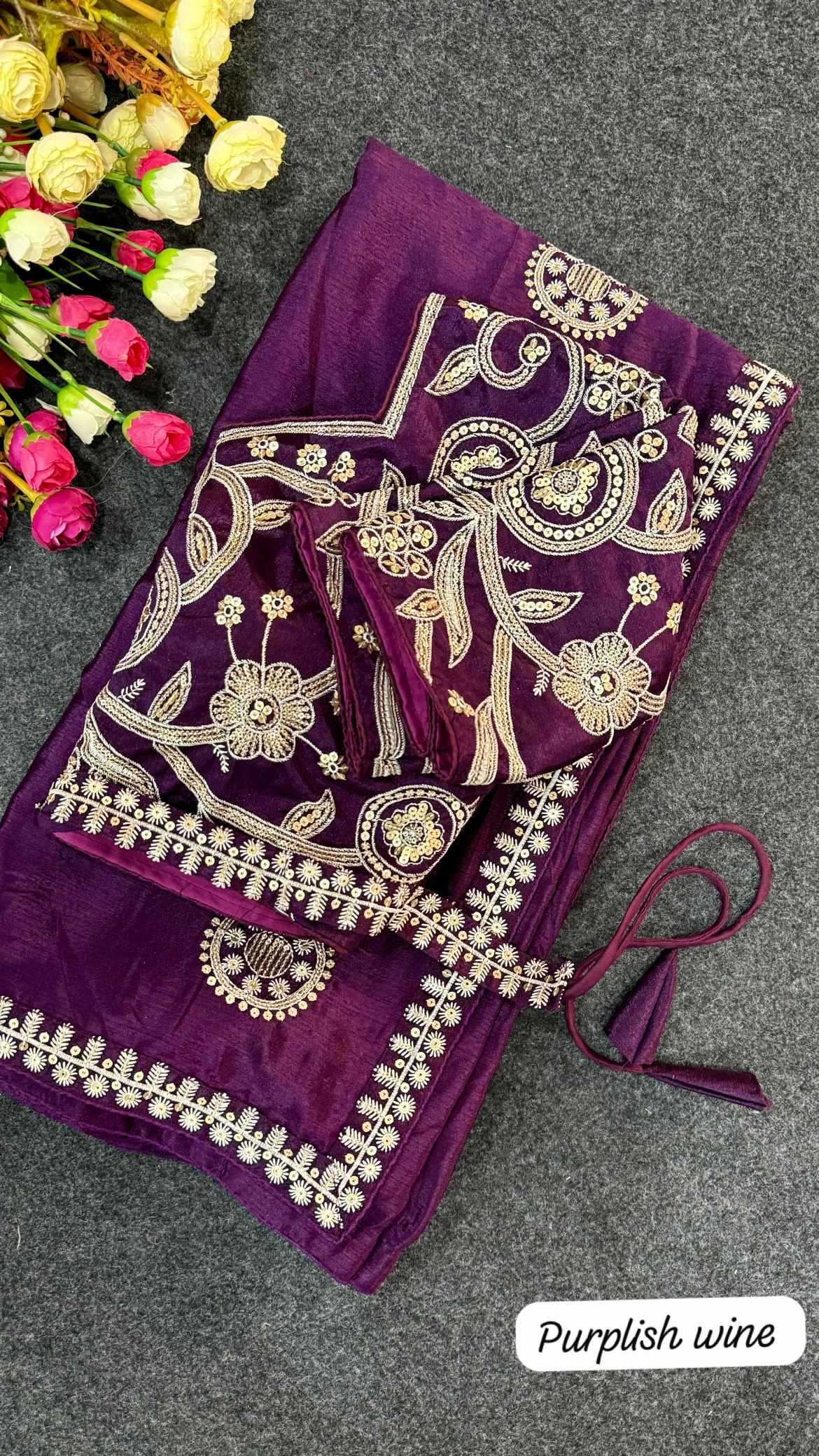 YNF Wholesale Chinon Silk Designer Silk Sarees  | Surat Manufacturer
