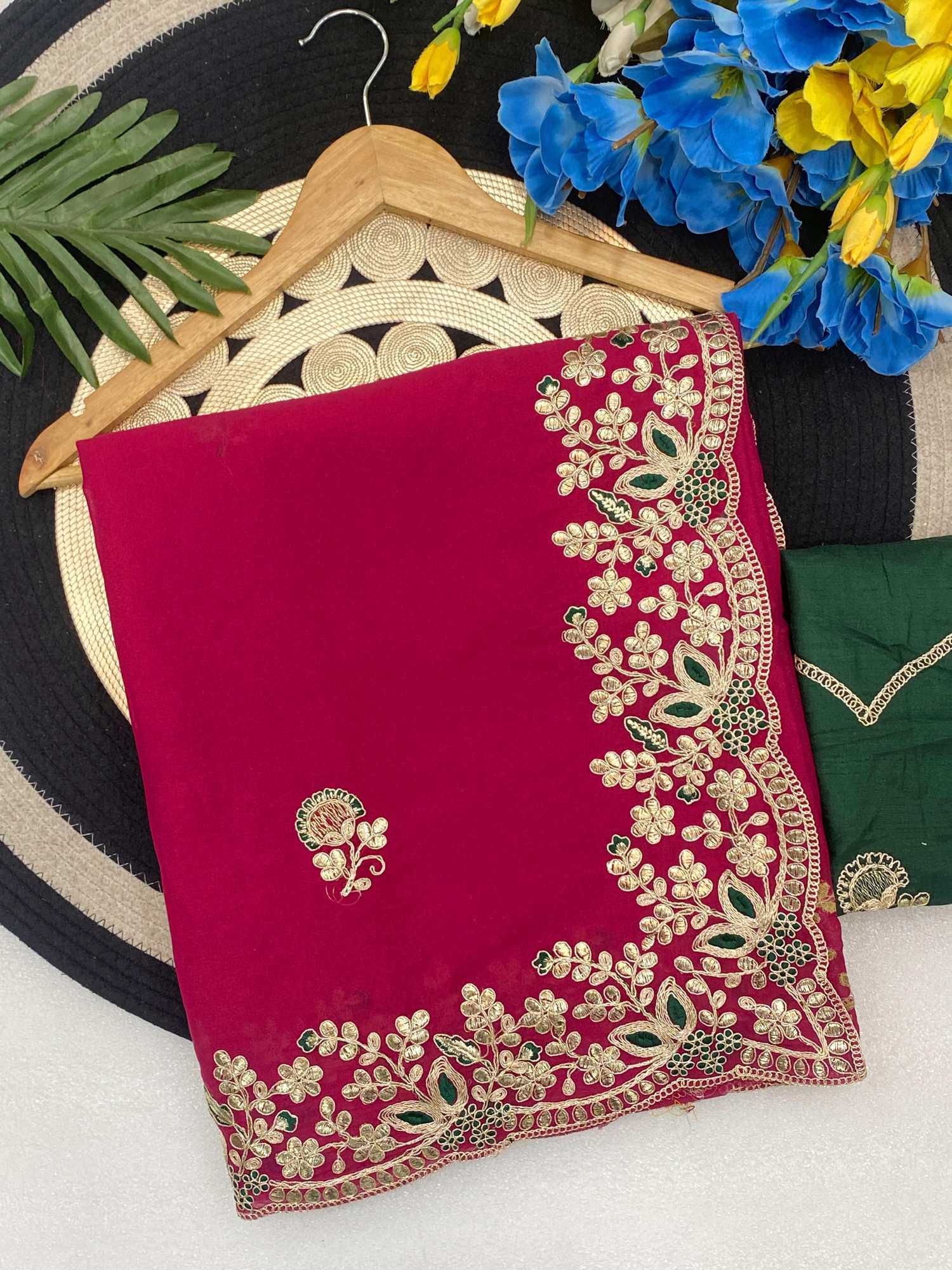 YNF Wholesale Georgette Georgette Sarees  | Surat Manufacturer