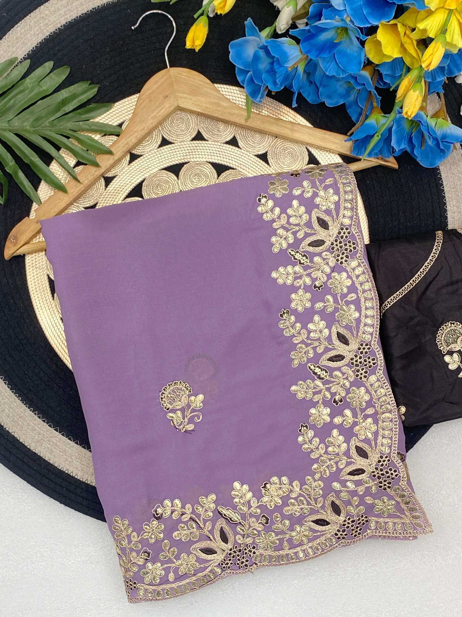 YNF Wholesale Georgette Georgette Sarees  | Surat Manufacturer