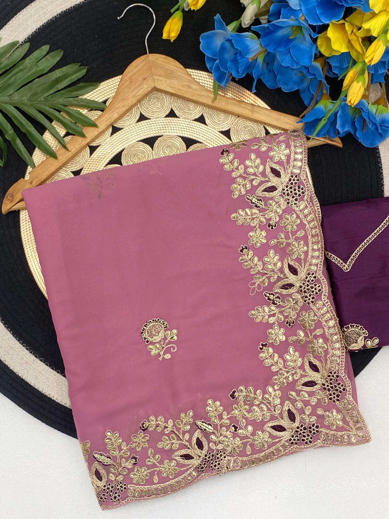 YNF Wholesale Georgette Georgette Sarees  | Surat Manufacturer