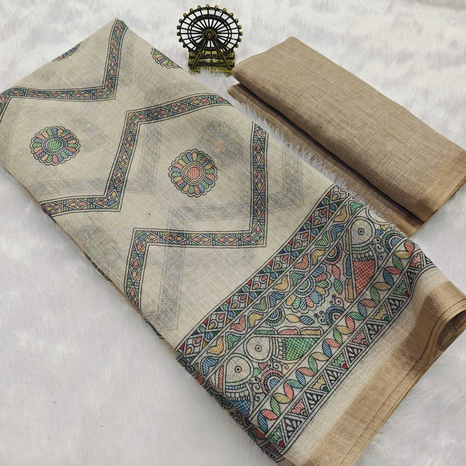 YNF Wholesale Cotton Printed Sarees KESH207 Mahvisha | Surat Manufacturer