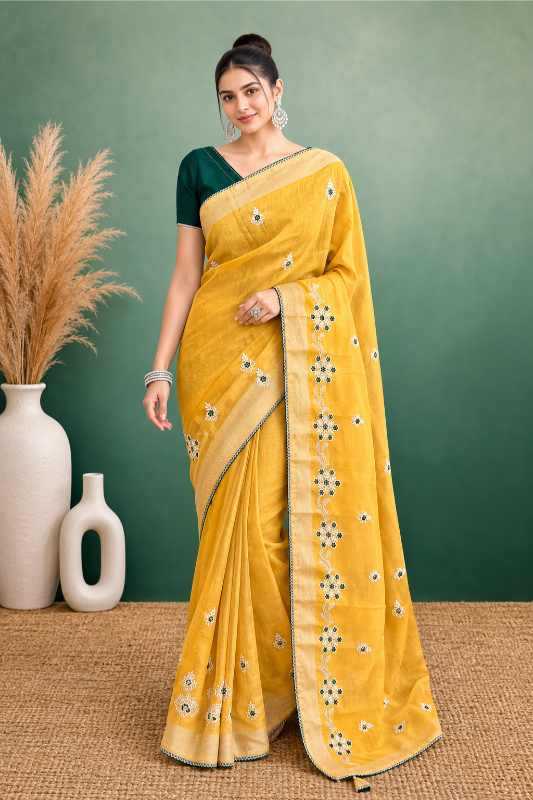 YNF Wholesale Cotton Party Wear Sarees KESH208 RUTVI | Surat Manufacturer