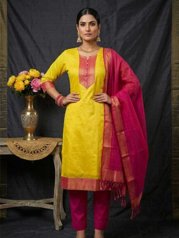 YNF Wholesale Cotton Party Wear Kurtis KESH209 SUMMER | Surat Manufacturer