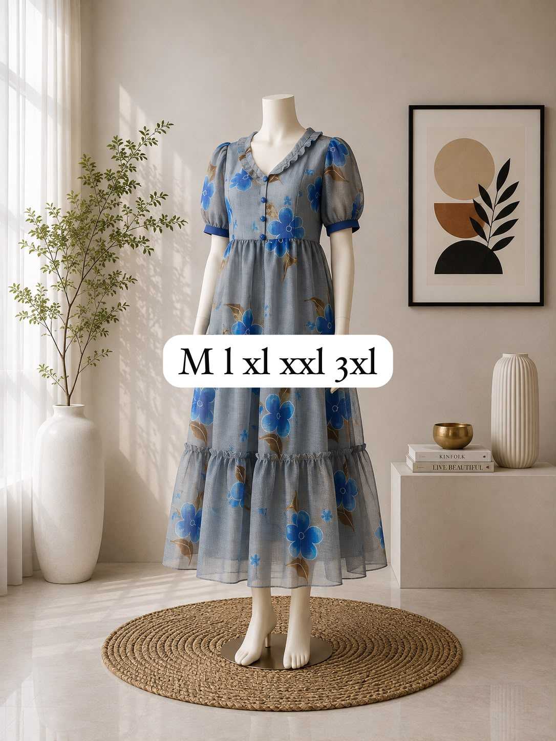 YNF Wholesale Cotton Maxi Dresses KESH210 ELLIE | Surat Manufacturer