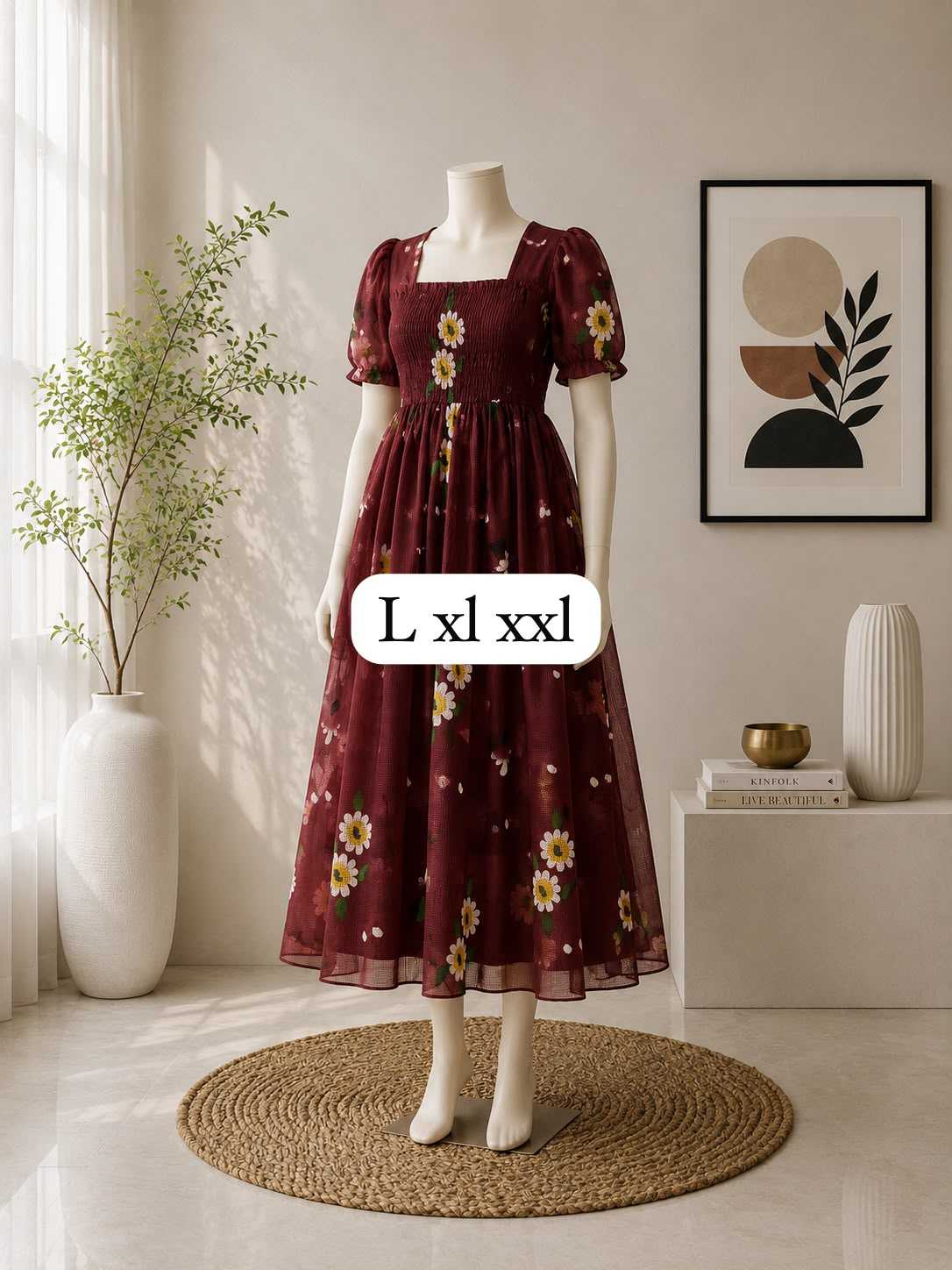 YNF Wholesale Cotton Maxi Dresses KESH210 ELLIE | Surat Manufacturer