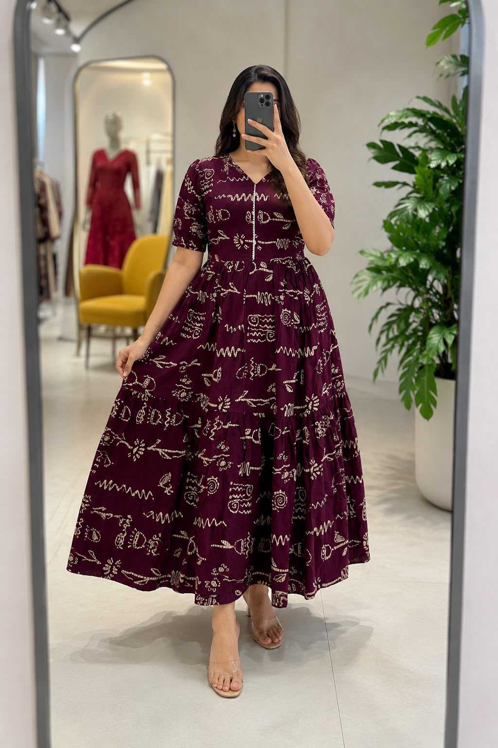 YNF Wholesale Pure Cotton Designer Dresses KESH210 Ints | Surat Manufacturer