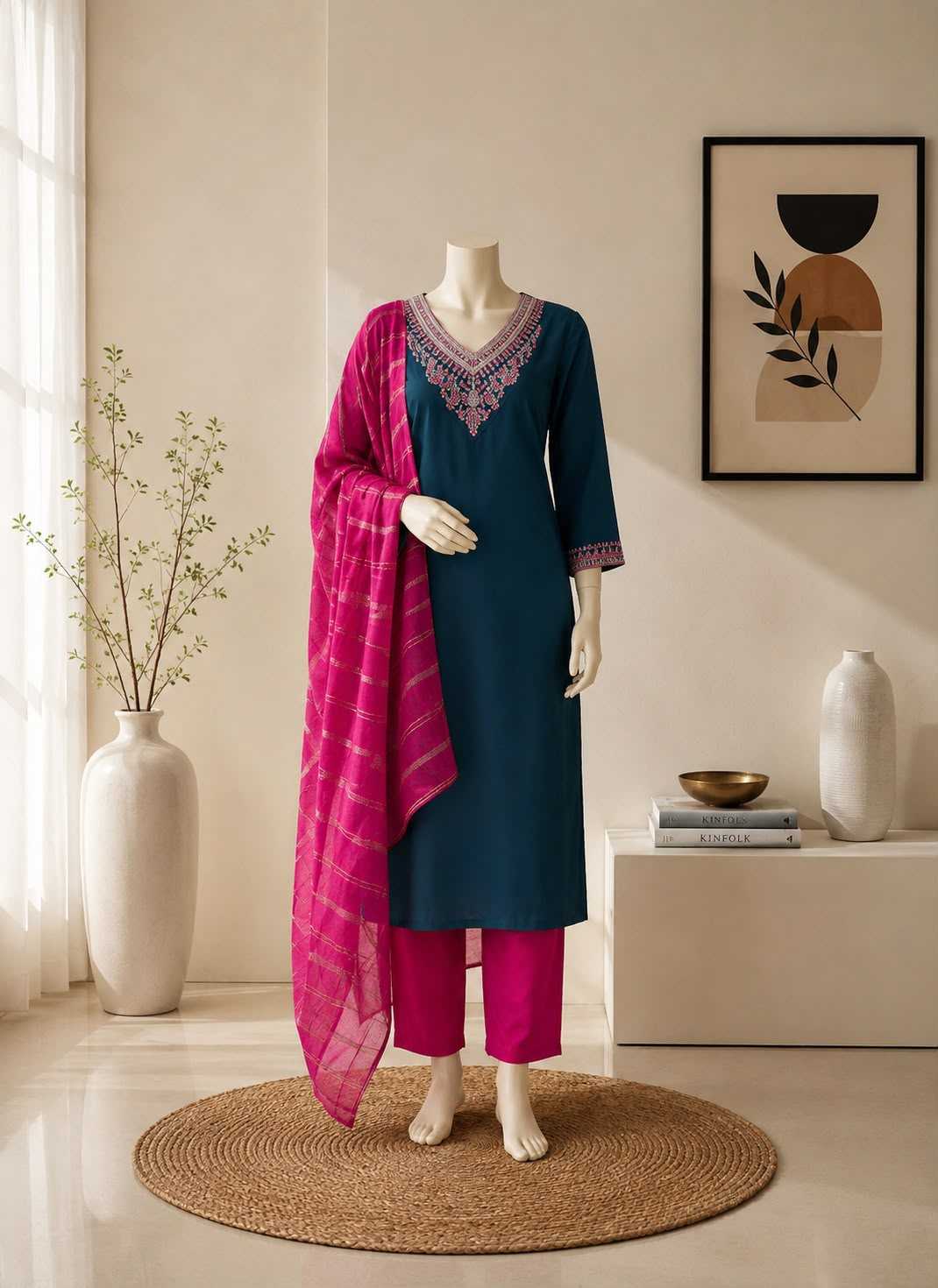 YNF Wholesale Heavy Roman Silk Festive Kurtis KESH210 NIDHI | Surat Manufacturer